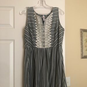 XL stripped dress